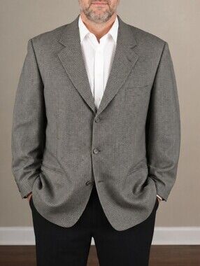 size 46 Sports suit Jacket Via Uomo wool blend